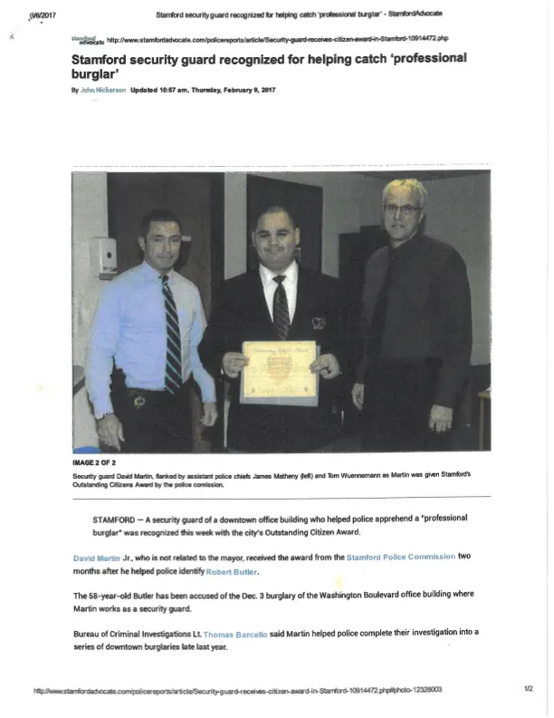 David Butler News Coverage